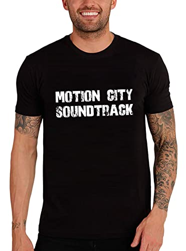 Photo de Homme Tee-Shirt Bande Sonore De Motion City – Motion City Soundtrack – T-Shirt Graphique Éco-Responsable Vintage Cadeau Nouveauté Noir Profond 3XL