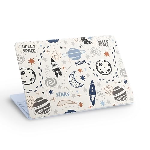Image of Laptop Skin /Sticker /Cover Bubble-Free| Laminated| Removable| HD Quality Sticker for Laptops Upto 15.6 Inches Compatible with Hp /Dell /Acer /Lenovo /Asus etc.(Space-218)