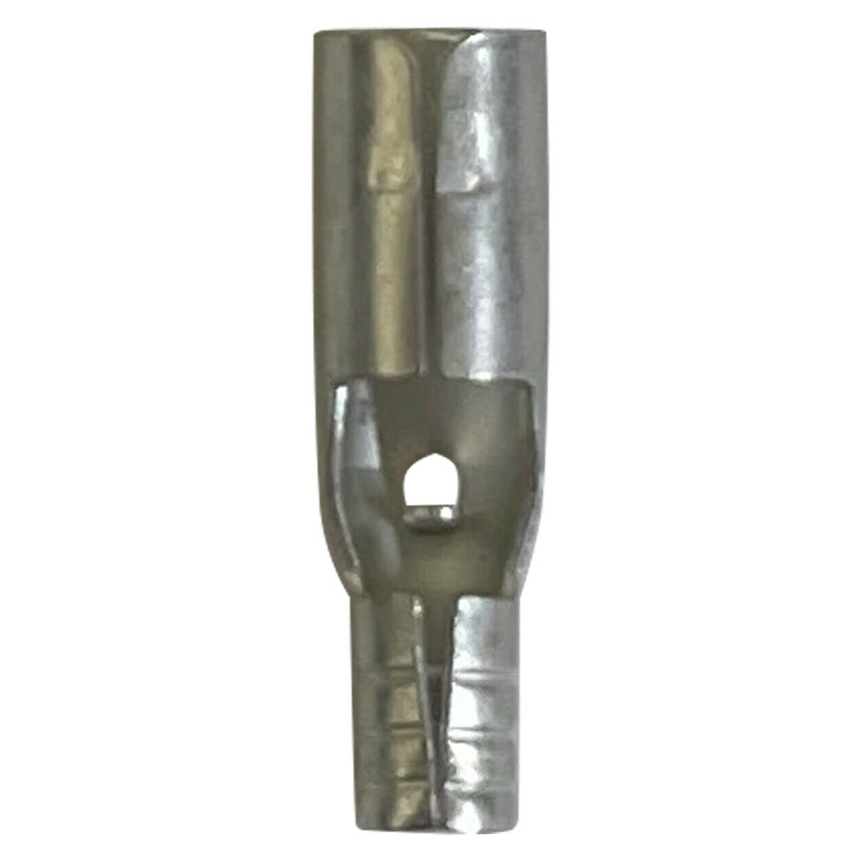 Sherco-Auto 200 Pcs Non-Insulated 16-14 AWG Gauge Male & Female Quick Bullet Connectors - Pure Copper and Strong Crimps for Uninsulated .157 Blade Wire Splice Connectors - Made in USA