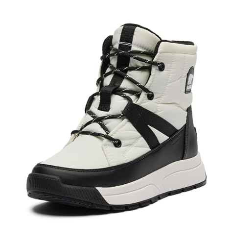 Sorel Botas Whitney III Mid WP, diseño impermeable, aislamiento térmico, estilo ligero, puntera espaciosa, mayor comodidad, agarre robusto   Mujer