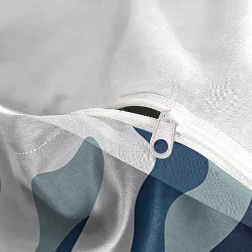 Linge de lit militaire bleu pour chambre enfant avec fermeture éclair - 8