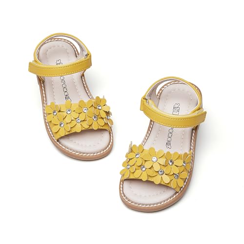 Image of Kiderence Toddler Girls Sandals Little Girls Kids Summer Shoes Toddler Sandals