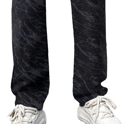 Pantalón casual para hombre estilo recto con textura de pana miniatura 3