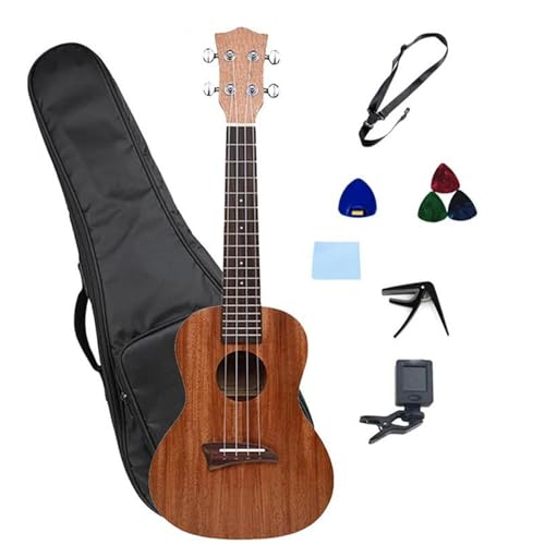 ZAMASS Professional Ukeleles 23 Inch Concert Ukulele Guitar Mahogany Body Ukulele With Full Set Of Accessories
