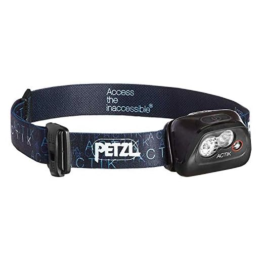 Petzl Actik Linterna Frontal, Unisex Adulto, Negro, Talla Única