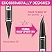 iMethod Microblading Eyebrow Pen - Eyebrow Pencil Magical 2-in-1 Dual-Ended Eye Brow Pencils for Women with 4-Fork-Tip & Ultra Precise Brush-Tip Create Natural Hair-Like Brows, Last All-Day, Brown