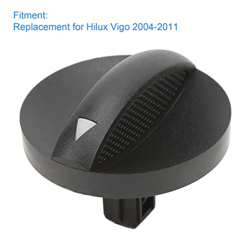 Klimaanlagen Knopf Klimaanlagen Knopf Klimaanlagen Knöpfe Klimaanlagen Knopf Schwarz Klimaanlagen-Schalterknopf Ersatz für Hilux Vigo 2004-2011