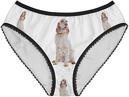 English Setter Panties, English Setter Underwear, Briefs, Cotton Briefs, Funny Underwear, Panties For Women