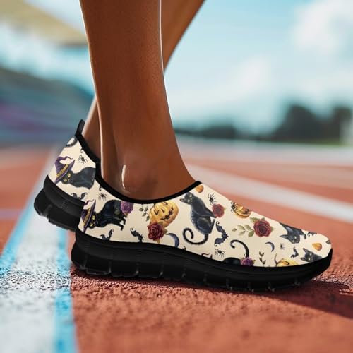 Image of Women's Loafers Slip On Slip Shoe Casual Walking Shoes Non Slip Work Shoes Mesh Athletic Sneakers