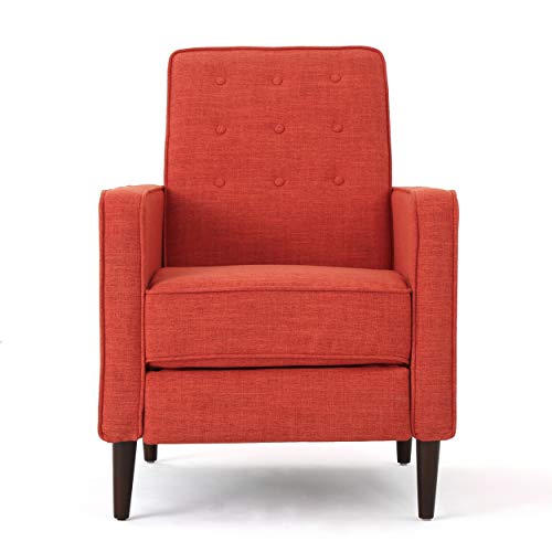 Sillón Moderno Reclinable Naranja miniatura 1