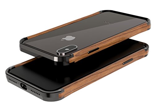 Coque iPhone XS Max VESEL en bois pour retouches miroir en déplacement