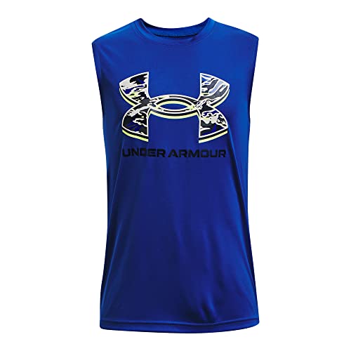 Under Armour Boys' Tech Graphic Muscle T-Shirt