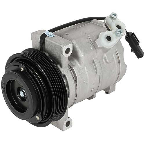 Image of ECCPP A /C Compressor with Clutch Fit for Dodge Journey 3.5L 2009-2010 | Fast Cooling AC Compressor