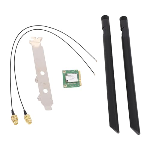 Dpofirs Tarjeta WiFi 6E PCIE, Adaptador de Red Inalámbrico de Triple Banda para Windows 11 10 con OFDMA MU MIMO y Encriptación WPA3 para PC de Escritorio miniatura 1