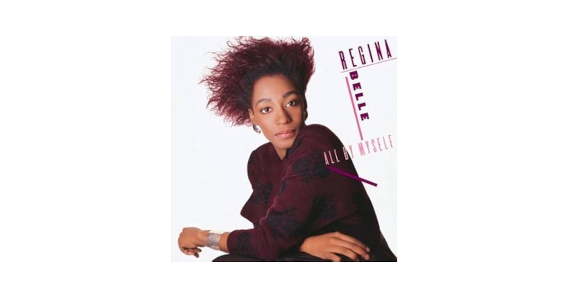 REGINA BELLE ALL BY MYSELF 帯付きレコード REGINA BELLE ALL BY MYSELF 帯付きレコード レコード