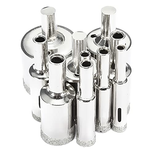 Juego de Brocas Taladro 10 Piezas 6-32mm Diamante miniatura 1