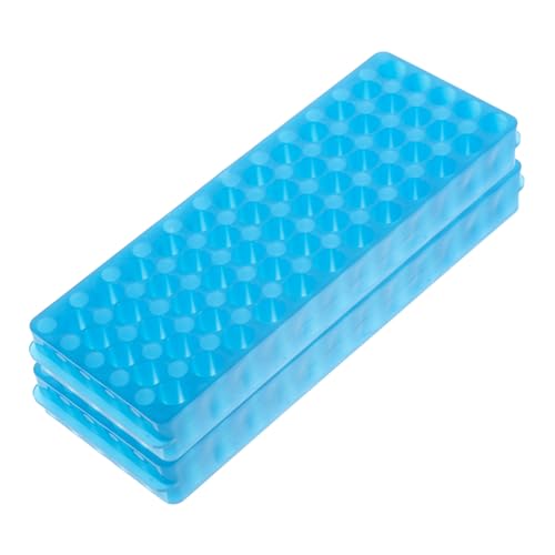 NAMOARLY Piece Test Tube Rack Plastic Holder for Laboratory Holes Storage Organizer