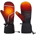 Savior Heated Gloves for Men and Women,Rechargeable Electric Heated Mittens,Suitable for Winter Outdoor Work,Skiing,Running,Hiking,etc.