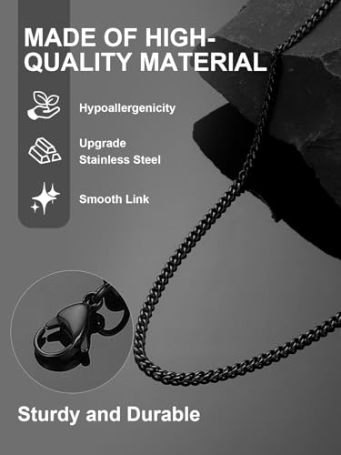 ChainsPro acier inoxydable : chaîne robuste en maille gourmette durable