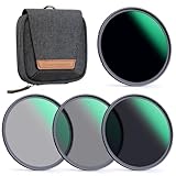 K&F Concept 82mm NDフィルターセット ND4+ND8+ND64+ND1000 日本製AGC光学ガラス HD超解像力 低い反射率 28層ナノコーティング 超薄 撥水防汚キズ防止 フィルターバッグ付き【メーカー直営店】