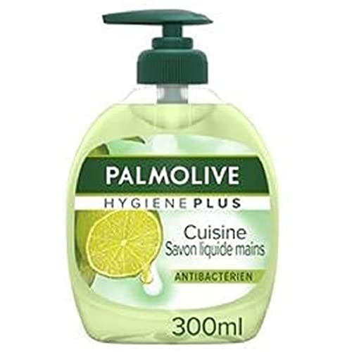 PALMOLIVE - Savon liquide Mains Hygiène Plus Cuisine - Efficace Contre les Odeurs Tenaces - Pour une hygiène impeccable - Flacon de 300ml