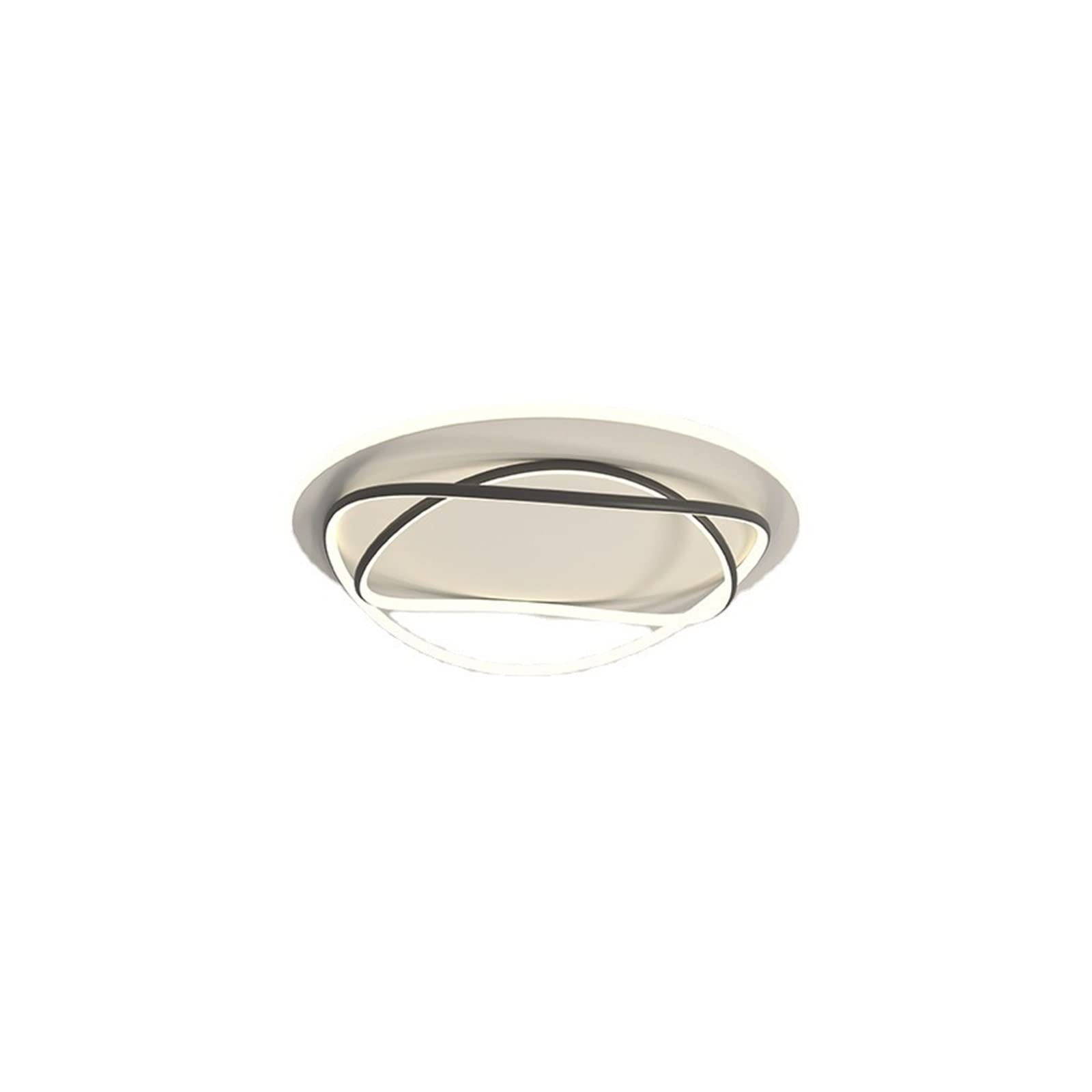 Bx9rE7tK3g Ceiling Light Minimalist led Ceiling lamp Simple Round Modern Home Creative Living Room Bedroom Lamps for Living Room(40CM)