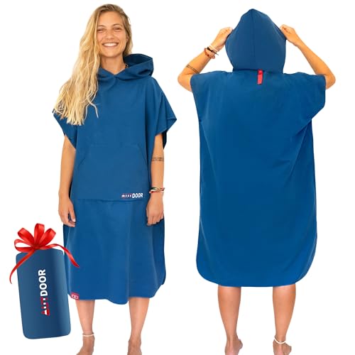AUTDOOR® Mikrofaser Badeponcho Damen &...