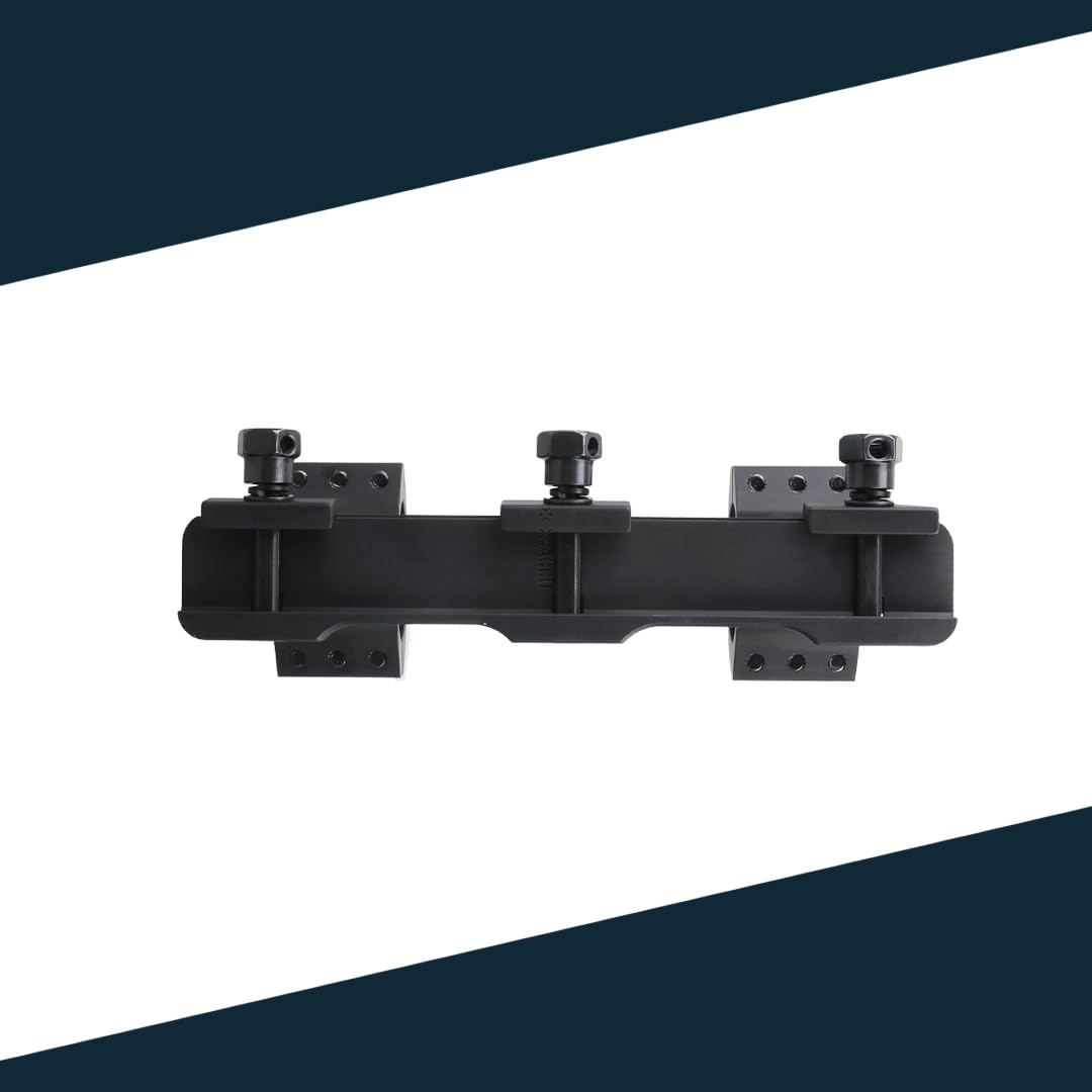 Vector Optics XASR-3013 X-Accu - Montaggio a blocco per tubi da 30 mm, Picatinny, 21 mm, 20 MOA anteriore h= 35 mm per tubi di destinazione, montaggio a pezzo unico