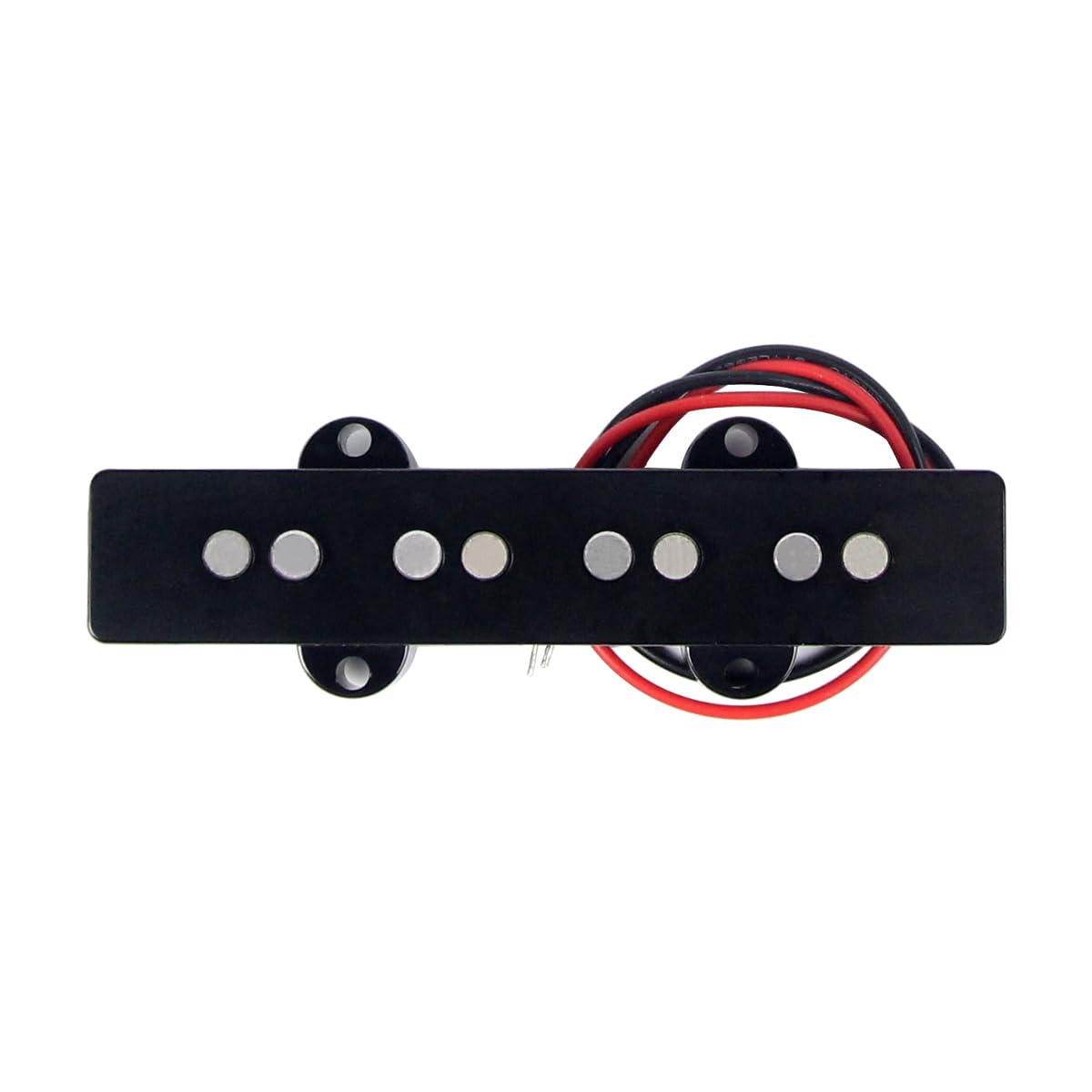 FLEOR Open Style Alnico 5 JB Bass Pickup JB Bass Bridge Pickup for 4 String JB Bass Style or Similar Bass Guitar - Image 2