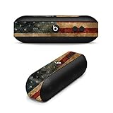 MightySkins Skin Compatible with Beats by Dr. Dre Beats Pill Plus wrap Cover Sticker Skins Vintage Flag