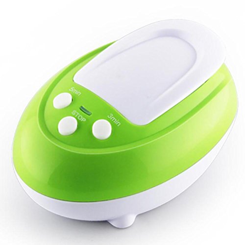 Ultraschall-Polier-Schmuckreiniger zur Reinigung von Brillen, Ringen, Zahnprothesen, Haltern und Mundschutz grün