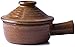 NC Pentola di Terracotta per Cucinare Pentola di Terracotta Pentola di Terracotta Pentola di stufato di Terracotta 300ML Casseruola di Ceramica Vintage Manico Laterale Stufato di pentole