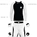 2BOLD Kids Rash Guard Set (US, Alpha, X-Large, Regular, Regular, White)