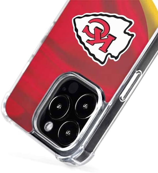 Skinit Phone Case Compatible with MagSafe iPhone 14 Pro Max - Officially Licensed NFL Kansas City Chiefs Design
