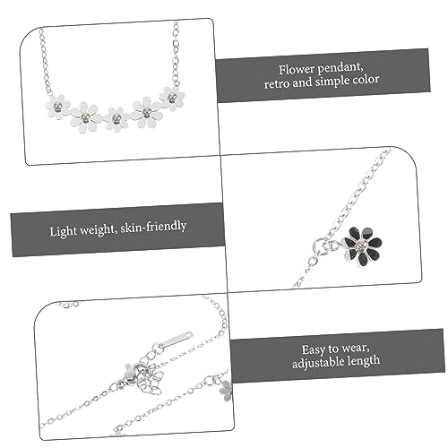 Collier Ras du Cou Argent Sterling Anti-Ternissement Alliage Or - 6