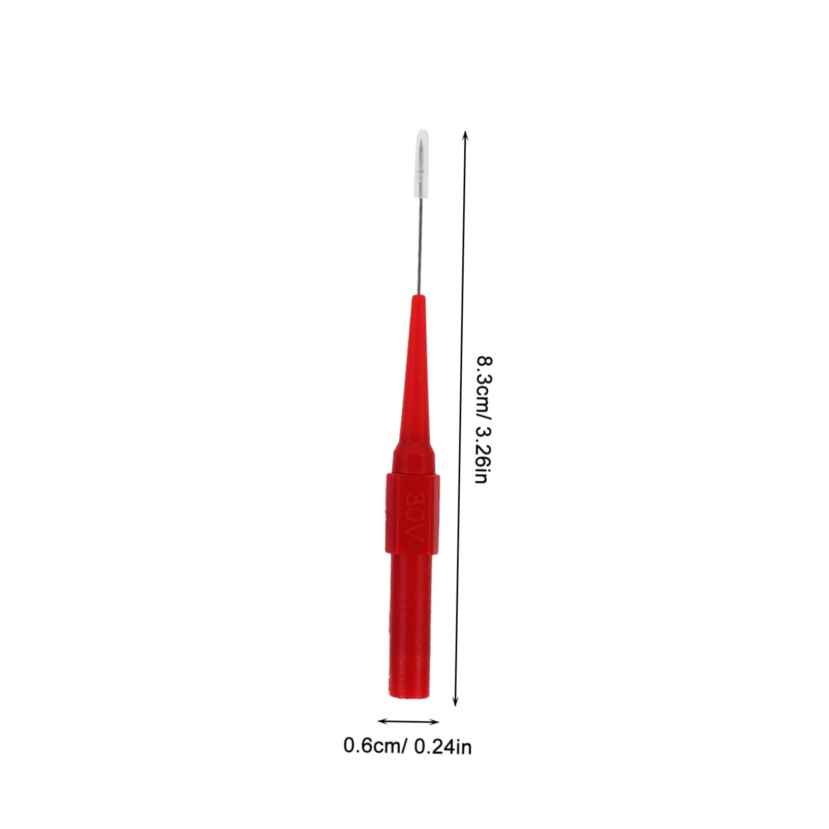GLEAVI 60pezzi Puntali Test Probes Per Multimetro Kit Di Probe Per Test Elettronici e Automotive Ergonomici Per Misurazioni Precise e Facili Adatti Circuiti e Rilevazione Tensioni