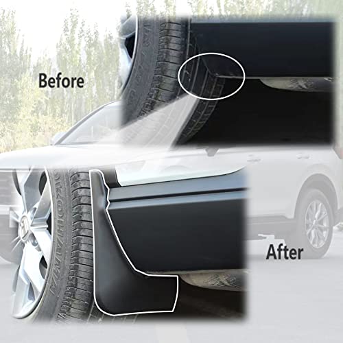 Image of Mud Splash Guard Front and Rear Mud Flaps Fit for Honda CR-V LX EX EXL 2023 2024 2025 Accessories (Not for Hybrid),Mud Flaps Kit Black 4PCS