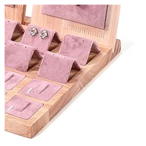 Plateau bijoux vitrine pour chaîne pendentif bracelet et bague de créateur