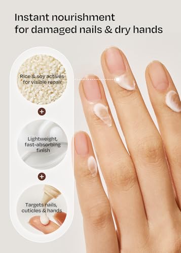 ohora Natural Care Rice Plumping Cuticle Serum – Hydrating Nail Serum with Rice & Soybean Extract, Collagen, Vitamin E & Peptides – Fast-Absorbing, Non-Greasy Nail & Cuticle Care - Image 3