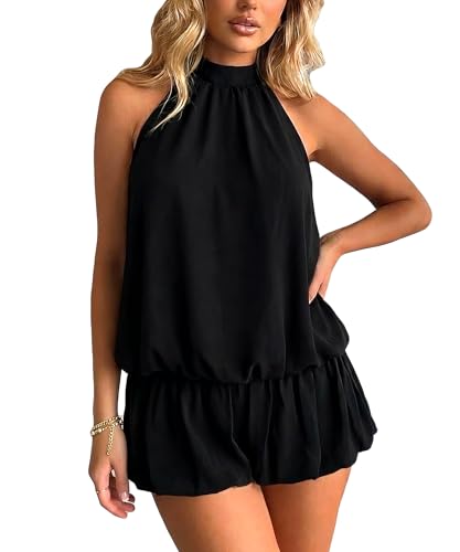 Mini robe sexy dos nu à bulles Y2K chic pour soirée chic d'été