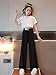 Wide Leg Trousers for Girls 2025 Summer Fashion Elastic High Waist Casual Drape Long Pants Versatile Dance Wear Pants 3-14Y
