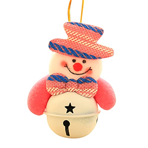 Christmas Bells - Christmas Tree Santa Claus Elk Snowman Bear Ornaments Small Iron Bell Christmas Decors Xmas Gifts,Red Christmas Ornaments Farmhouse Christmas Tree Decor Christmas Xams Gifts For Mom #TOP1