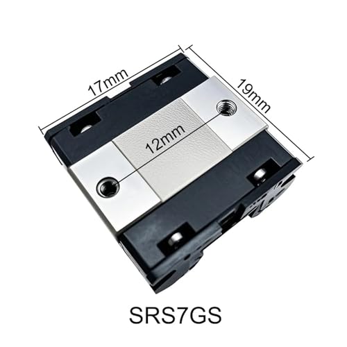 Bloc de guidage linéaire SRS7GS pour rail SRS7 et SRS7S