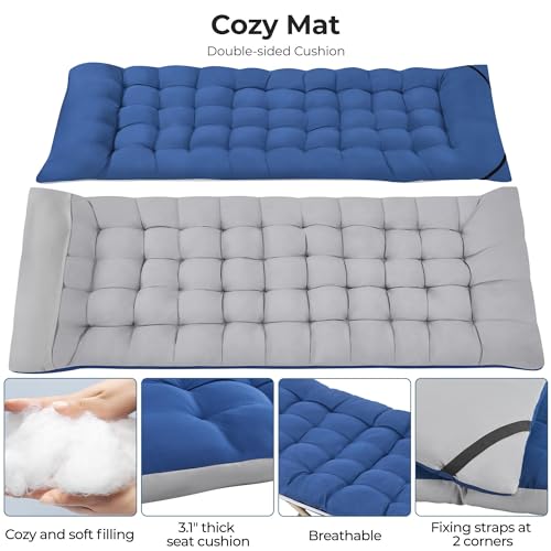 Yaheetech-Folding-Camping-Cot-Portable-Outdoor-Bed-for-Adults-wMat-Storage-Bag-Carry-Bag-Heavy-Duty-Cots-for-Outdoor-Travel-OfficeHome-Nap