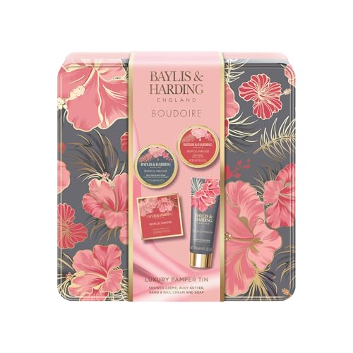Baylis & Harding Boudoire Luxury Pamper Tin Gift Set - Vegan Friendly (Pack of 1) - Image 3