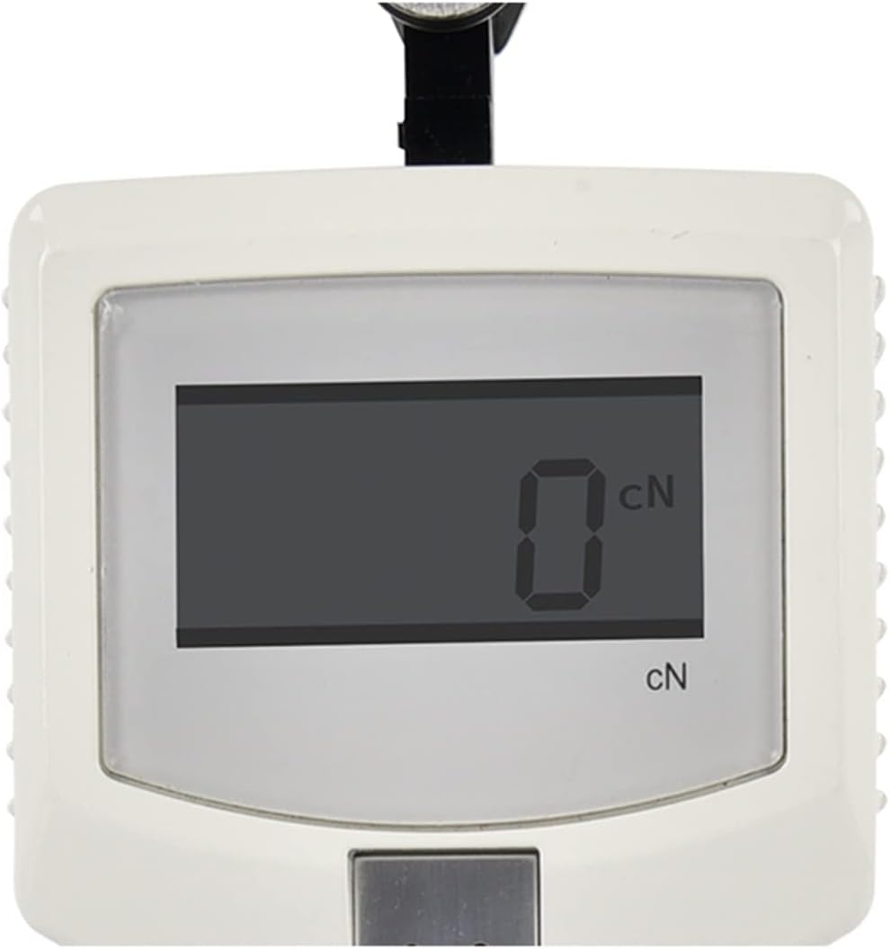 Dynamometer, 1000cN Digital Tensiometer Tension Meter Tension Gauge For Wire,Cable,Textile,Chemical Fiber,Metal Wire,Carbon Fiber,Dynamometer,High Precision(1000 cN)