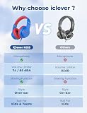 iClever HS19 Kids Headphones for School, Over-Ear for Toddler Boys Girls