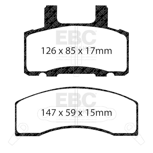 Image of EBC Brakes DP61274 6000 Series Greenstuff Truck and SUV Brake Pad