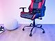 Trust Gaming GXT 708R Resto Gaming Stuhl, 360° Drehbar, Bürostuhl mit Abnehmbaren Kissen, Höhenverstellbarer Stuhl für Computer, Abschließbarer Stuhl – Rot