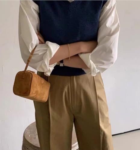 Bolsa tipo Hobo de cuero sintético para mujer miniatura 2